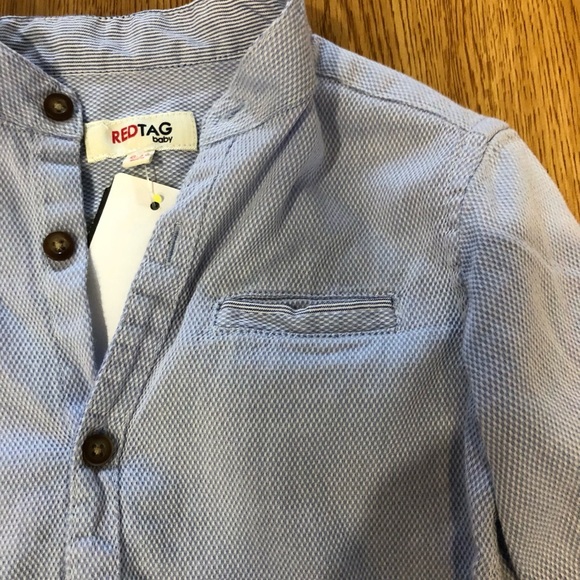 RED TAG KIDS Baby Shirt Size 6-12m - Picture 2 of 3